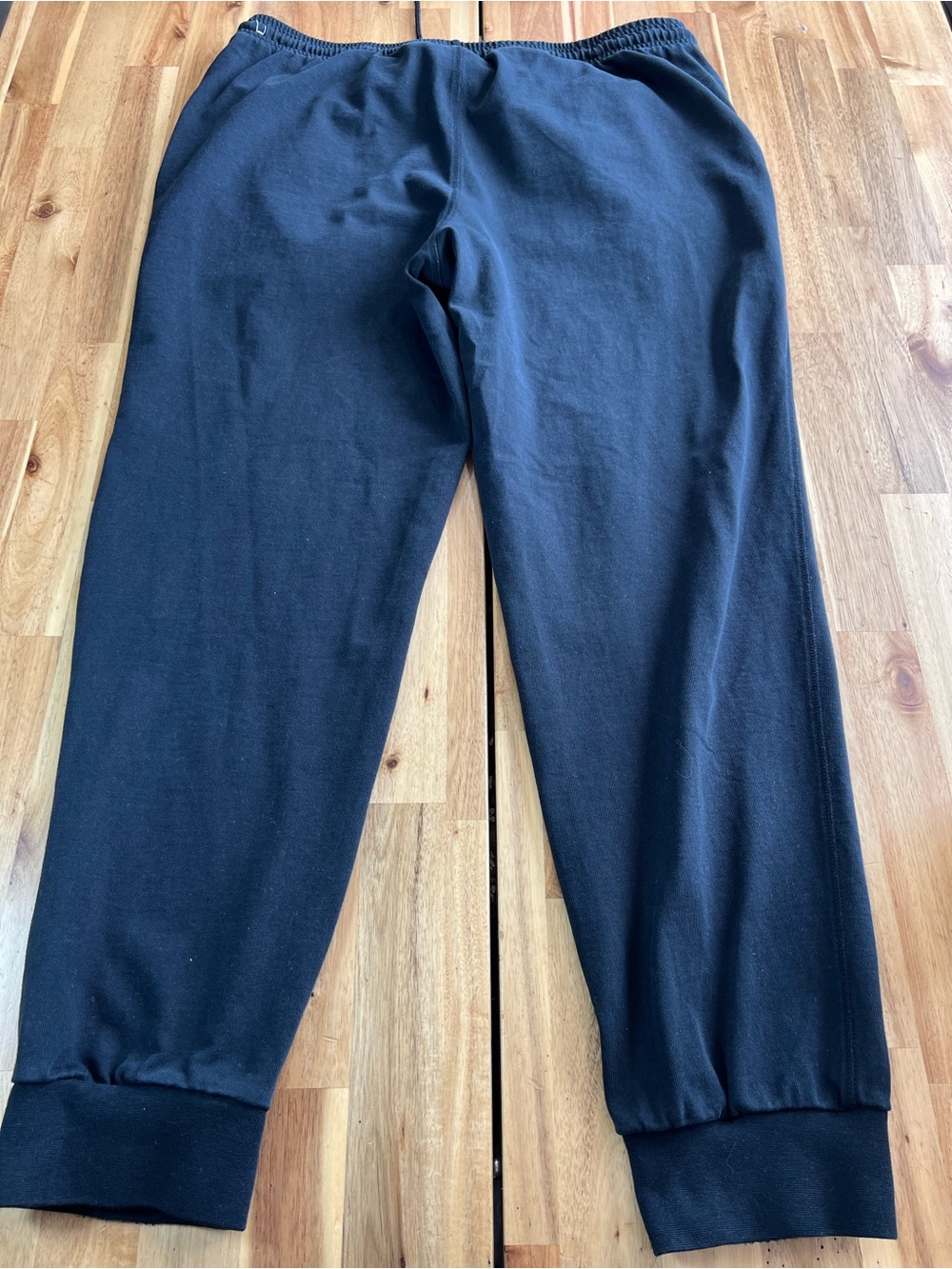 Nike Men’s Black Jogger Sweatpants XXL Cotton Athletic Lounge Pants - Picture 8 of 8